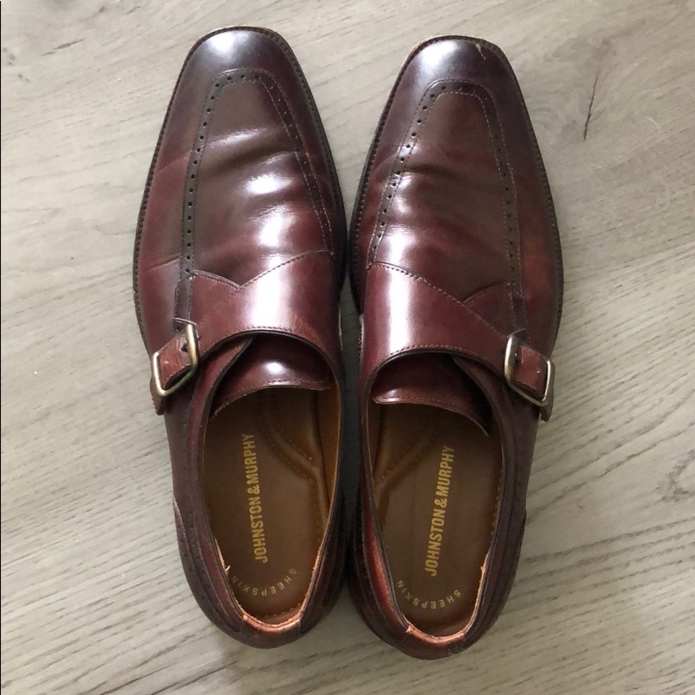 Johnston & Murphy | Men’s Monk Strap | barley worn